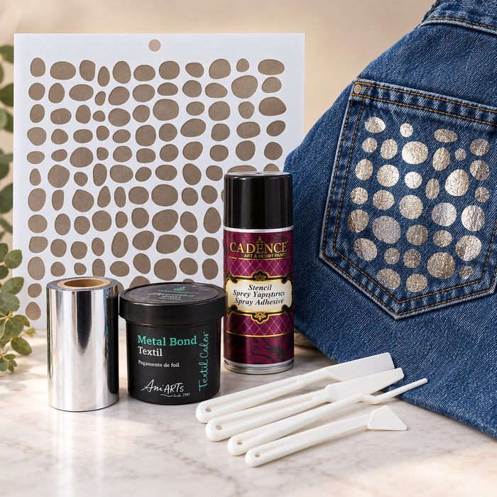 Kit Folia metalizada en textil