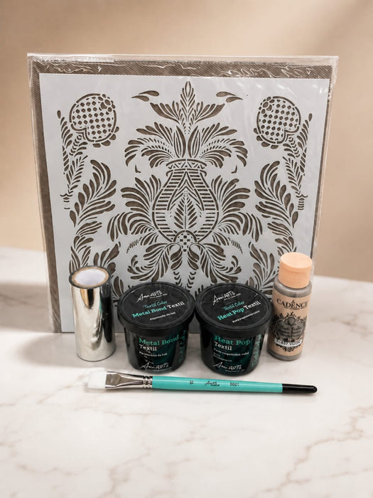 Kit Efecto Puff y Metalizado Textil