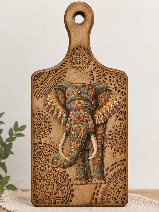 Kit Efecto Madera Quemada con Transfer y Stencil