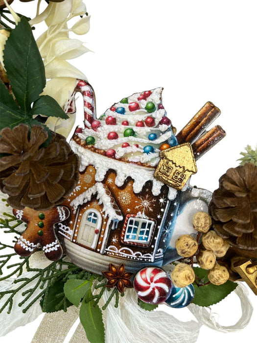 CS-001 SET APLIQUE DE MADERA NAVIDAD