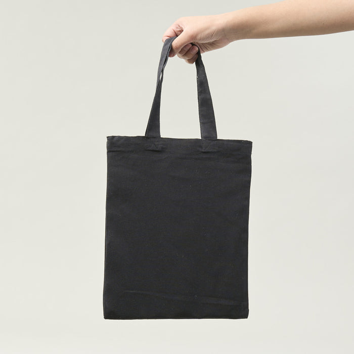 BAN08 BOLSA DE ALGODON NEGRA 6OZ 42X38