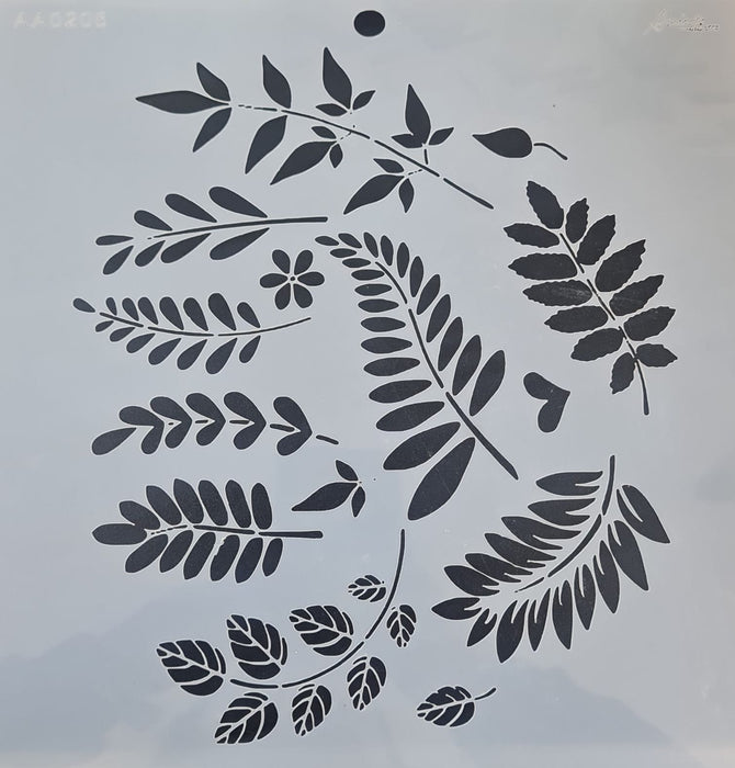 AA0205 STENCIL ANI ARTS 25X25