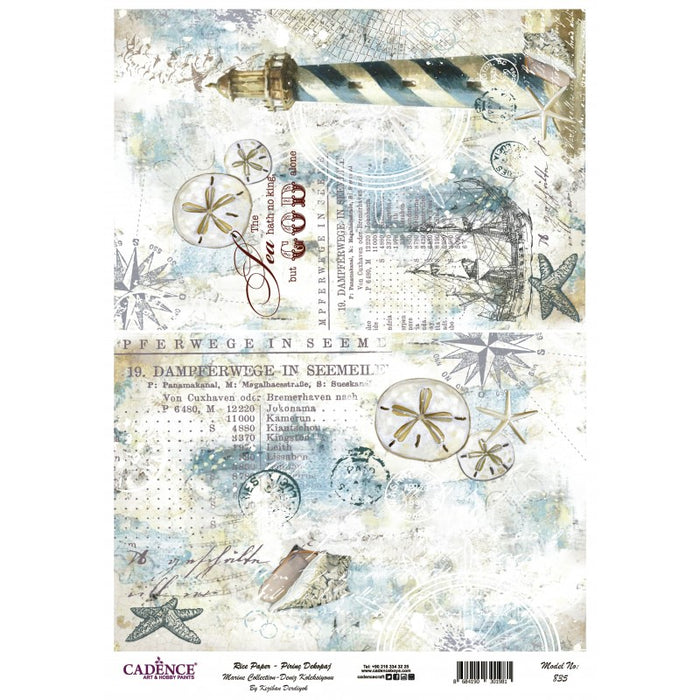 PAPEL DE ARROZ CADENCE A3 PA835