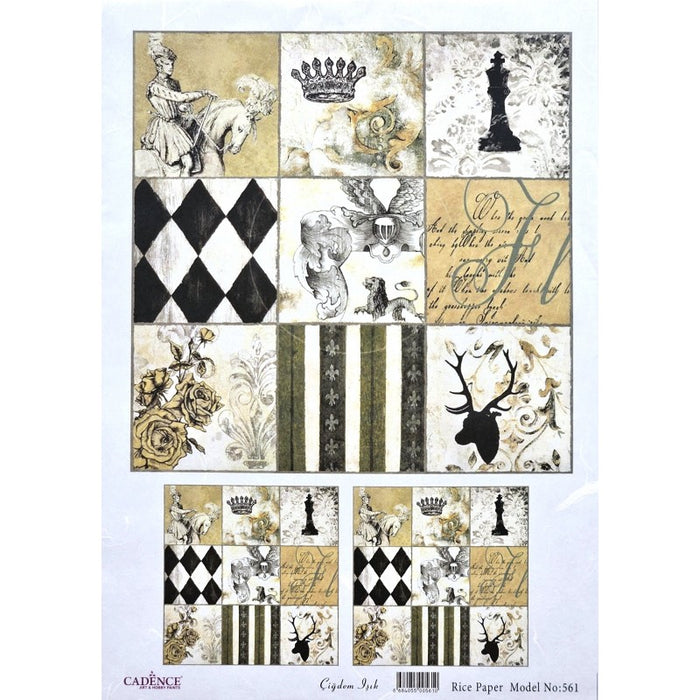 PAPEL DE ARROZ CADENCE DREAMART A3 PAD561