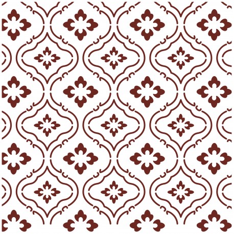 MNC019 MISS STENCILS 25x25cm