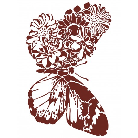 MNL017 MISS STENCILS 21x28cm