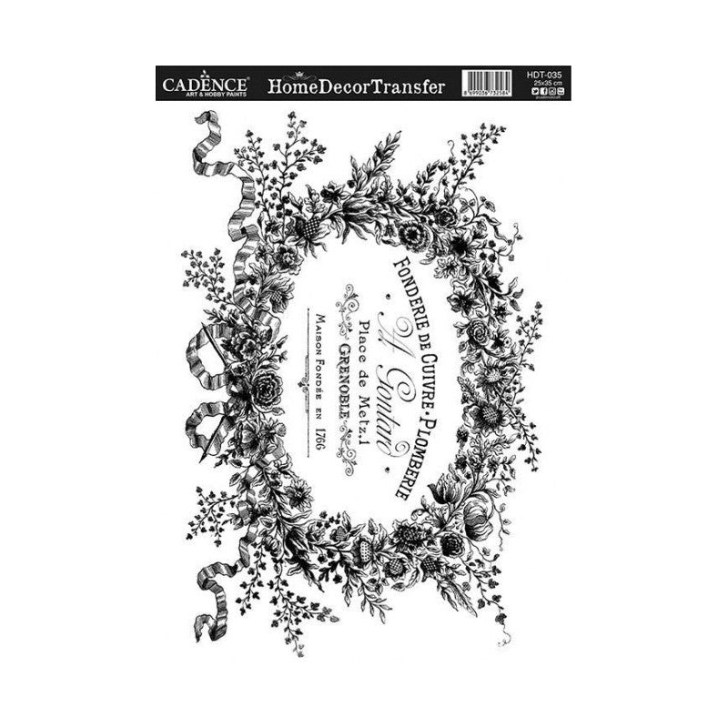 HOME DECOR TRANSFER HDT-035 25X35CM