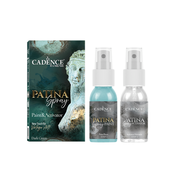 PATINA SPRAY 50+50ml - VERDE OSCURO