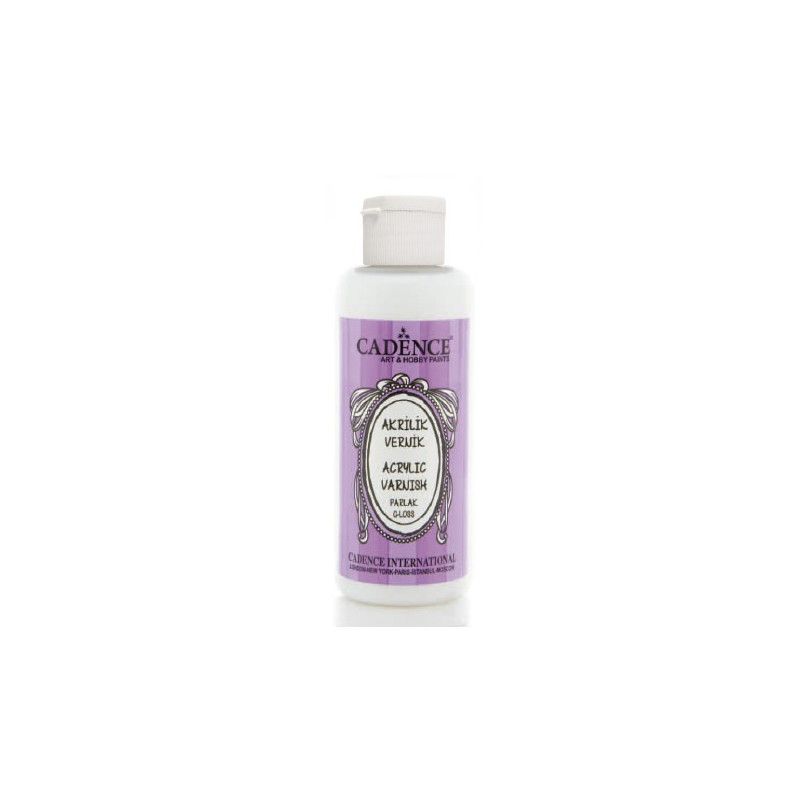 Barniz Gloss Cadence 70 ml – Barniz protector para interiores, pintura, decoupage y manualidades decorativas