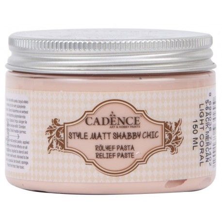 PASTA RELIEVE SHABBY CHIC SR06 LIGHT CORAL 150ML