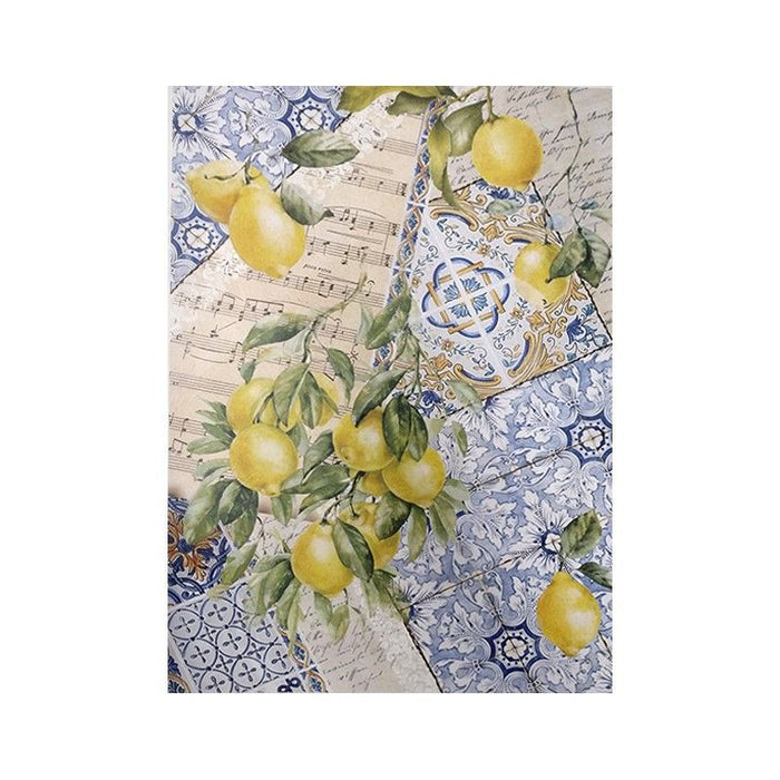 8699036749070 PAPEL ARROZ COLLAGE LIMONES GRANDES