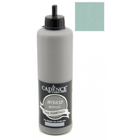 Pintura Acrílica Hybrid Multisuperficie Cadence Verde Moho H089 – Pintura acrilica con excelente cobertura y color intenso para madera, ziña, yeso, lienzo, vidrio, cerámica, metal, tela y más | 500 ml