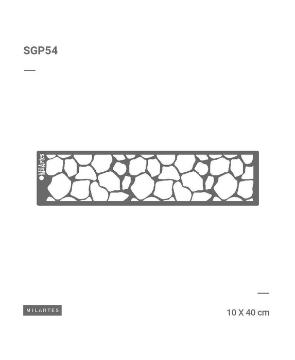 STENCIL MILARTES SGP54 10X40