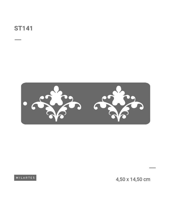 ST14 STENCIL MILARTES 5X14 NUMEROS