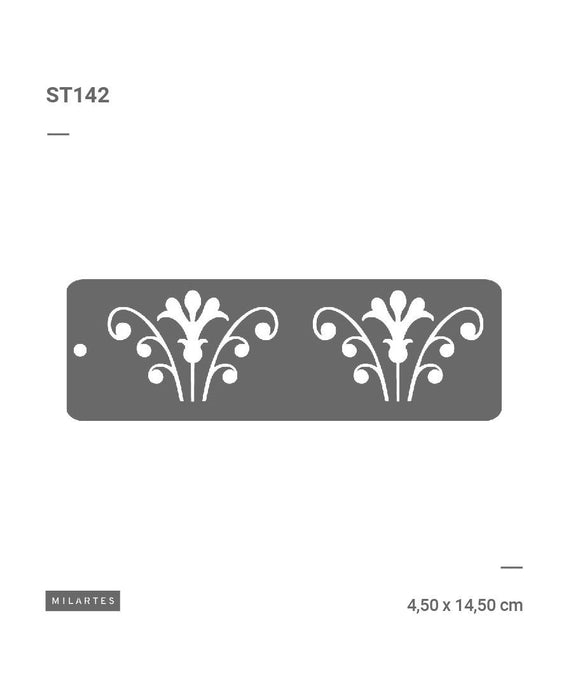 ST14 STENCIL MILARTES 5X14 NUMEROS